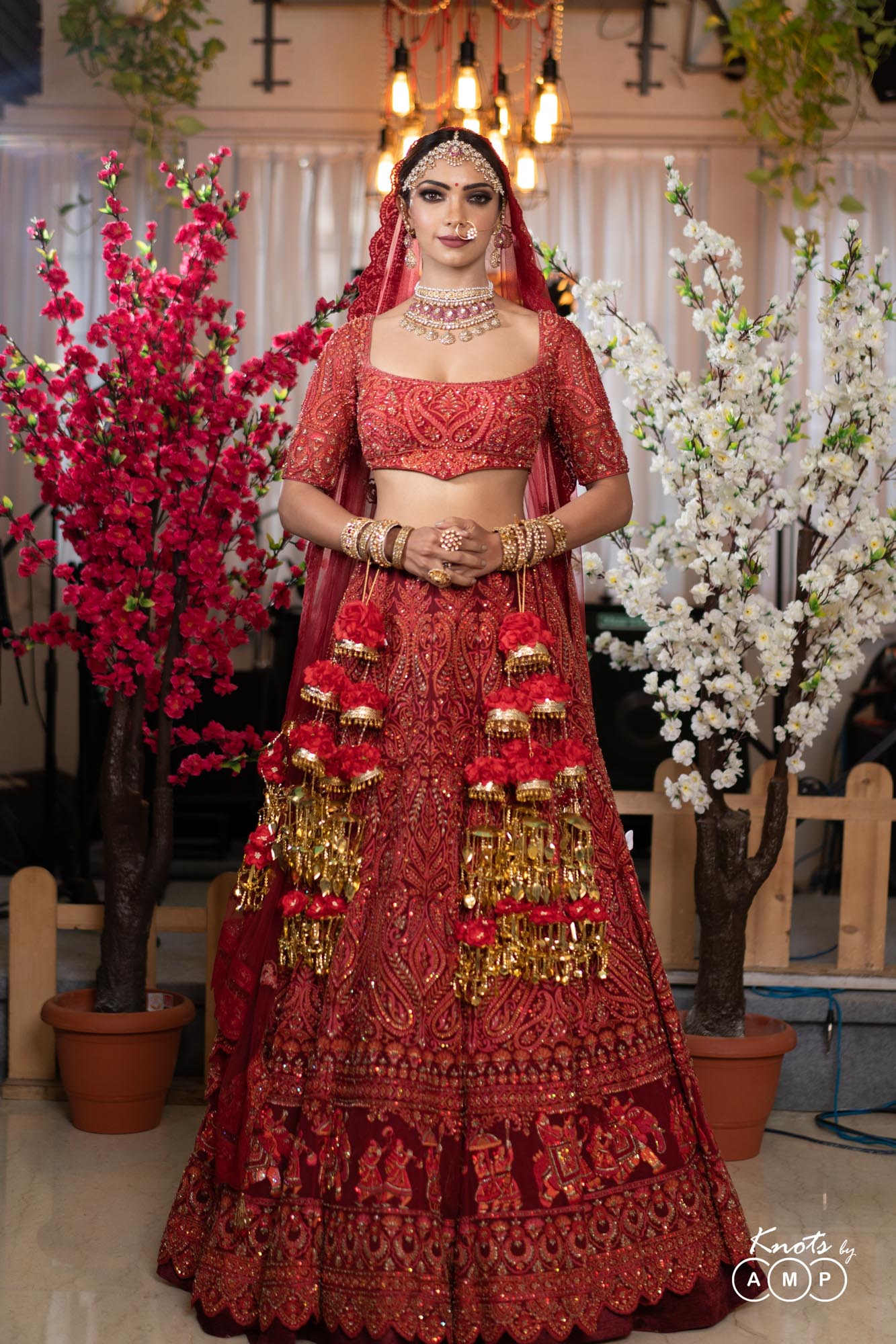 Trendy Rajasthani Bridal Lehenga