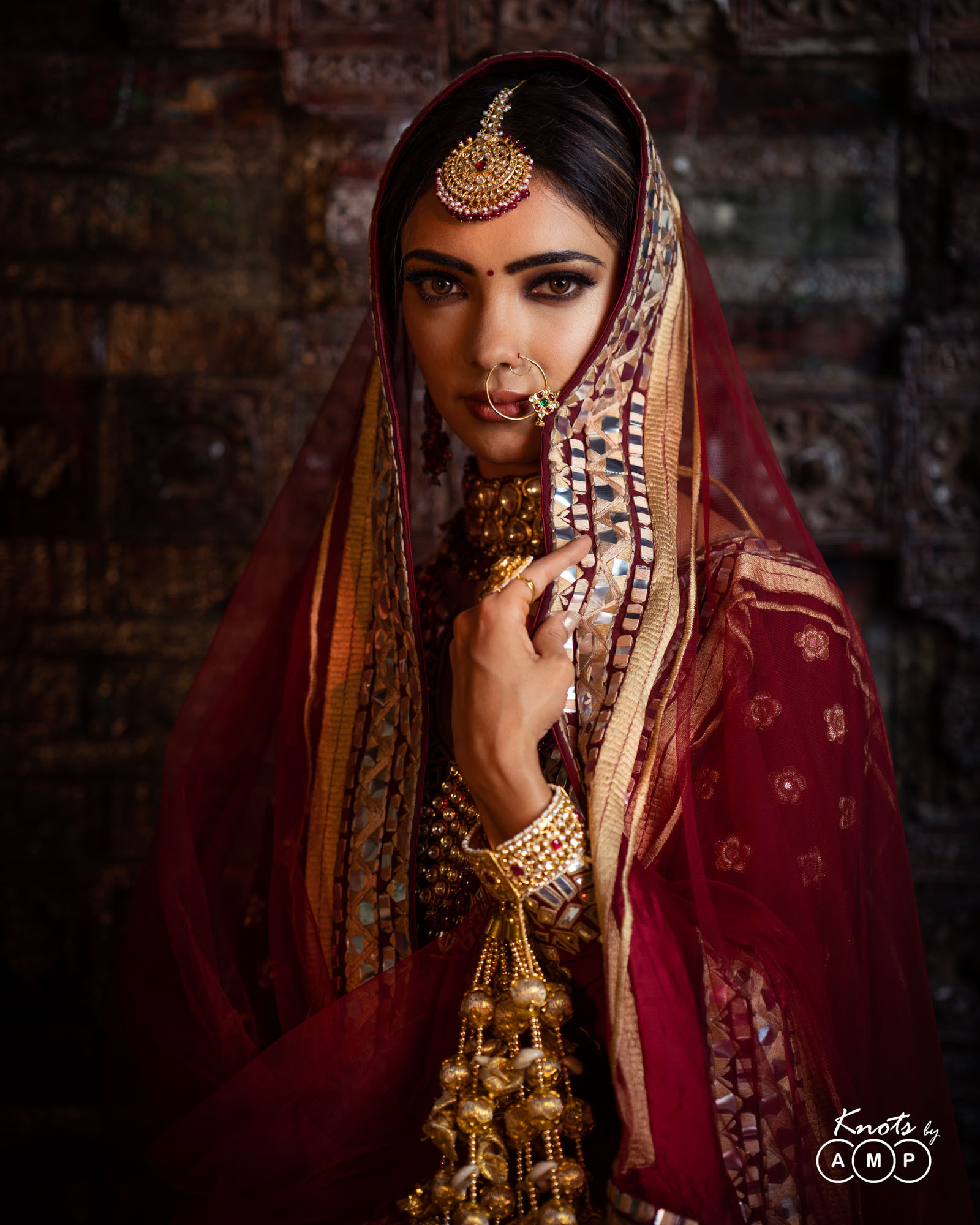 offbeat Punjabi bridal look