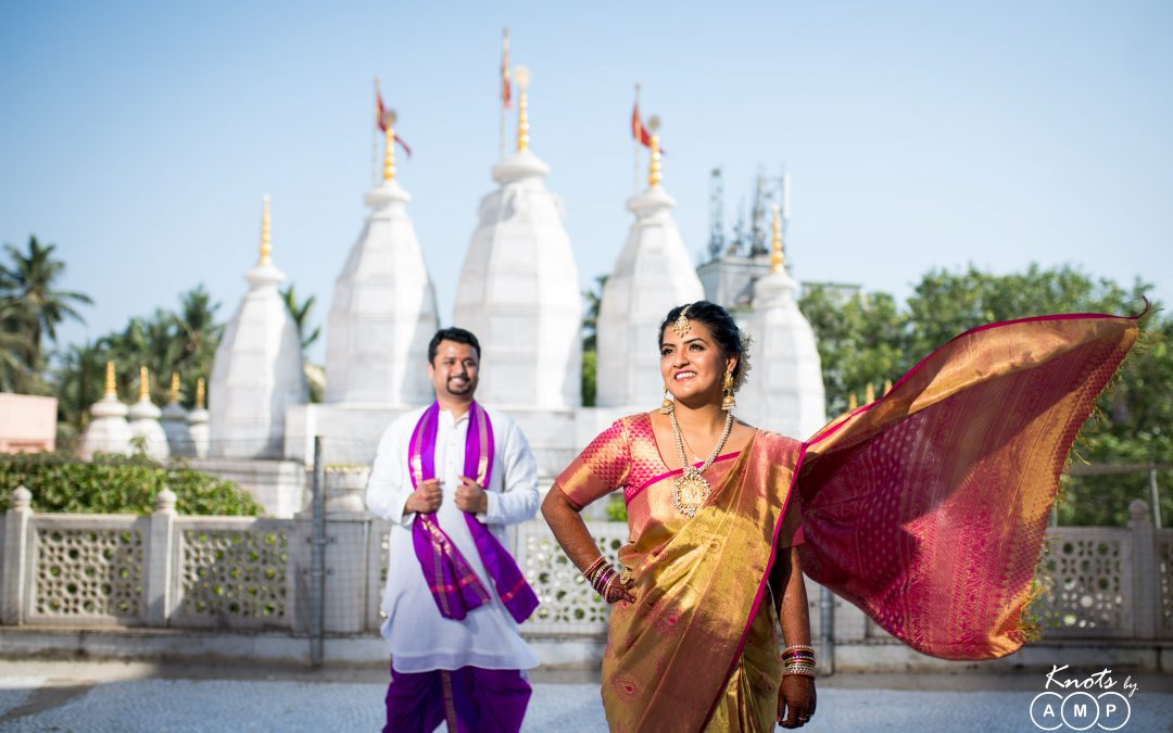 Kiran & Priyanka : Wedding at Juhu Iskon Temple