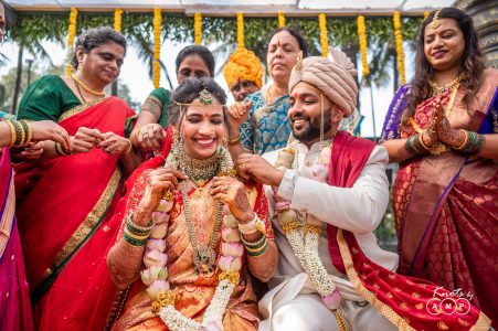 Maharashtrian-Telugu Wedding at Pandit Farms, Pune
